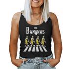 Retro Banana Novelty Children Banana Tank Top Frauen