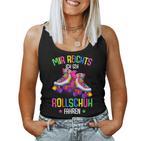 Roller Skates Roller Girl Retro Roller Skates Girls Tank Top Frauen