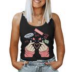 Saranghae Kpop Finger Heart For Girls Kpop Fan Tank Top Frauen