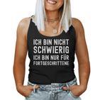 Sarcasmus Ich Bin Nicht Schwer Sarcastic Sayings Tank Top Frauen