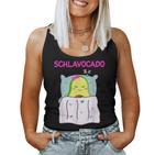 Schlavocado Women's Avocado Pyjamas Tank Top Frauen