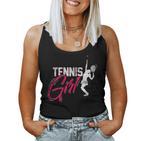 Tennis Player Girls Tennis Tank Top Frauen