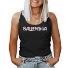 Women's Ballerina Techno Trippy Edm Ballern Hardcore Hardtekk Tank Top Frauen