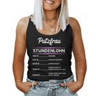 Women's Cleaning Woman “Zeitwhn Putzkraft Putzfee” Tank Top Frauen