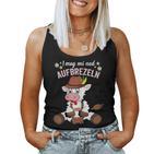 Women's Bavaria And Trachten Cow I Mog Mi Ned Aprzeln Tank Top Frauen