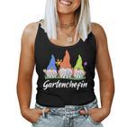 Women's Garden Chef Garden Gnome Gardening For Gardener Tank Top Frauen