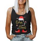 Women's Grandma Claus Matching Christmas Pyjamas Grandma Tank Top Frauen