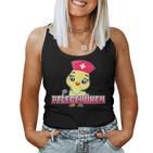 Women's Nursing Chick Altenpflegerin Azubi Tank Top Frauen