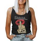 Women'sintage Retro Girl Power Tattoo Rocker Feminist Tank Top Frauen