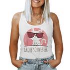 Big Sister Cool Cute Cat Tank Top Frauen