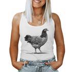 Chicken Breederorwerk Chickens Hen Chickens Gray Tank Top Frauen