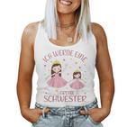 Children's Ich Werde Große Schwester 20242025 Princess Girls' Tank Top Frauen