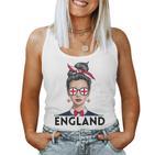 England Girl's Women's Flag England Jersey 2024 Tank Top Frauen