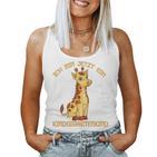 Ich Bin Jetzt Ein Kindergartenkind Giraffe Tank Top Frauen