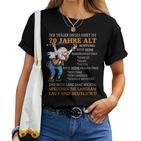 Alter Sack Der Träger Ist 70Th Birthday 1970S Women's T-shirt Frauen