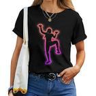 Bouldering Climber Climbing Girls Climbing T-shirt Frauen