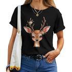 Costume Women's Deer Children's Deer Costume T-shirt Frauen