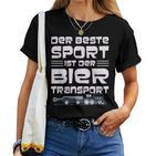 Der Beste Sport Biertransport Beer T-shirt Frauen