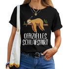 For Sloth Lovers T-shirt Frauen