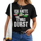 Kronkorken Beer Saufen T-shirt Frauen