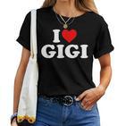 I Love Gigi T-shirt Frauen