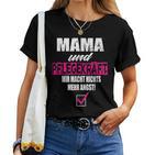 Mama Und Pflegekraft Nursing Nurse T-shirt Frauen