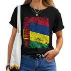 Mauritius Flag Children T-shirt Frauen