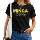 Minga Oida Munich 089 Ultras Football Lifestyle Beer T-shirt Frauen