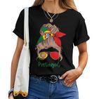 Portugal Girl Portugal Girls' Portugal Light Blonde S T-shirt Frauen