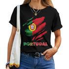 Portuguese Flag Women's Children's Portugal T-shirt Frauen