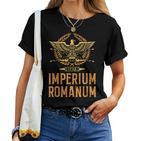 Spqr Roman Eagle Rome Empire Roman History T-shirt Frauen