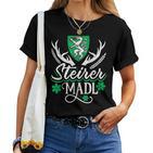 Steiermark Steirer Madl Steirermadl Women's Dirndl T-shirt Frauen