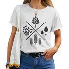 Beerintage Craft Beer Beer Brewer Brewer T-shirt Frauen