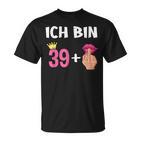 Alte Schachtel Ich Bin 39 Plus 40Th Birthday S T-Shirt