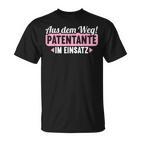 Aus Dem Weg Patentante Im Einatz Patenkind Baby Godmother S T-Shirt