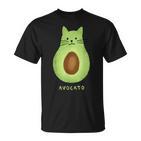 Avocato Cute Cat Avocadoegan Avogato T-Shirt