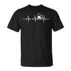 Beer Heartbeat Pulse Heartbeat Beer  T-Shirt