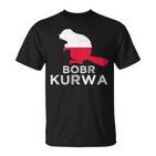 Bobr Kurwa Beaver Bober Bobr Polish Beaver Meme T-Shirt