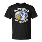 Champagne Uff Hessian Apple Wine Appeller Frankfurt Appeelwoi T-Shirt