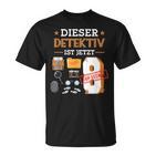 Children's Dieser Detektiv Ist Jetzt 8 T-Shirt