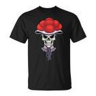 Cool Skull Bollenhut Forest Skull T-Shirt