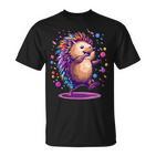 Cute Hedgehog Dancing T-Shirt