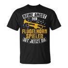 Der Flugelhorn Spieler Ist Jetzt Da Blasmusik Flugelhorn T-Shirt