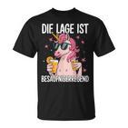 Die Lage Ist Besäufniserregend Saying Party Outfit T-Shirt