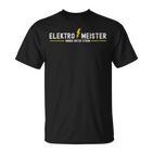 Elektromeister Prüfung Elektro Meisterprüfung Unter Strom T-Shirt