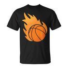 Fire Basketball T-Shirt