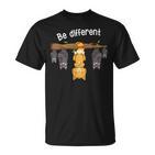 Be Different Cat T-Shirt