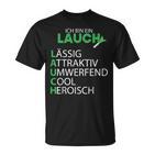 Lauch Ich Bin Ein Lauch Sport Fitness T-Shirt