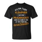 Slogan Installator Heizungsbauer Plumber S T-Shirt