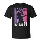 Girls' Ich Bin 11 Jahre Dab T-Shirt